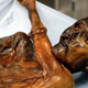 Illustration for article titled Ötzi the iceman died on a suspiciously full stomach